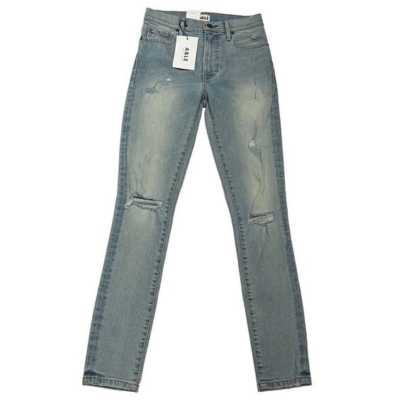 Able | The High Rise light wash Size-24 NWT - Picture 1 of 8